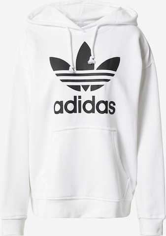 ADIDAS ORIGINALS Sweatshirt in White: front