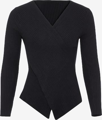EUCALY Sweater in Black: front