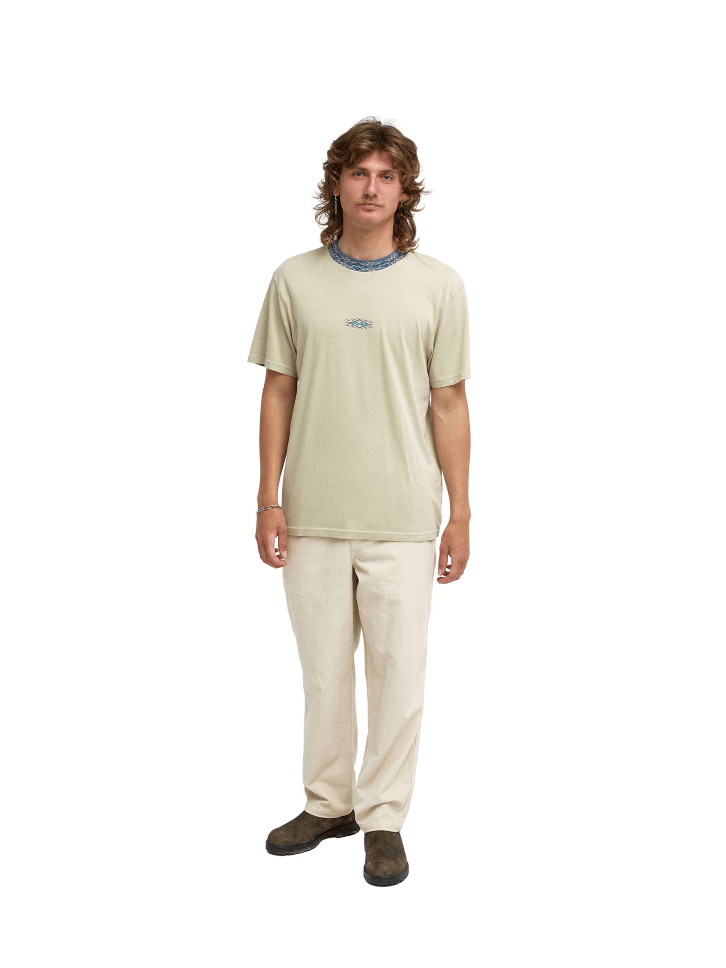 BILLABONG Loose fit Pants 'Larry' in White