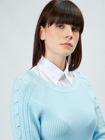 Pull-over Influencer en bleu