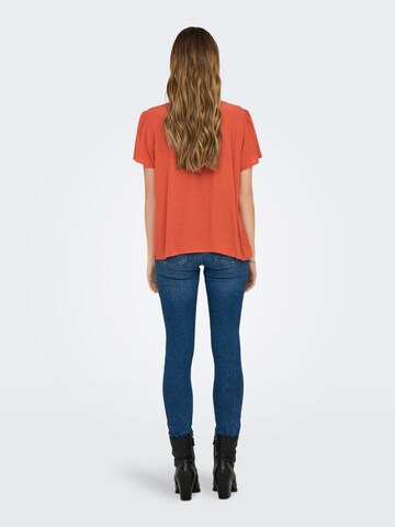 JDY Bluse 'LIMA' i orange