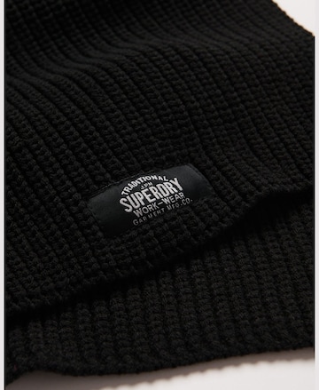 Superdry Schal in Schwarz