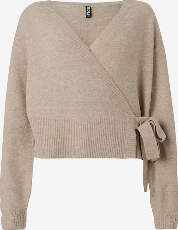 PIECES Neuletakki värissä beige: etupuoli