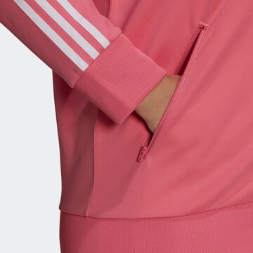 ADIDAS ORIGINALS Zip-Up Hoodie 'Primeblue' in Pink