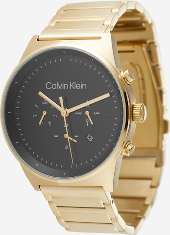 Calvin Klein - Reloj analógico 'TIMELESS' en oro: frente