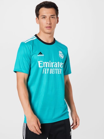 ADIDAS SPORTSWEAR Fodboldtrøje 'Real Madrid 3rd 2021/2022' i blå: forside