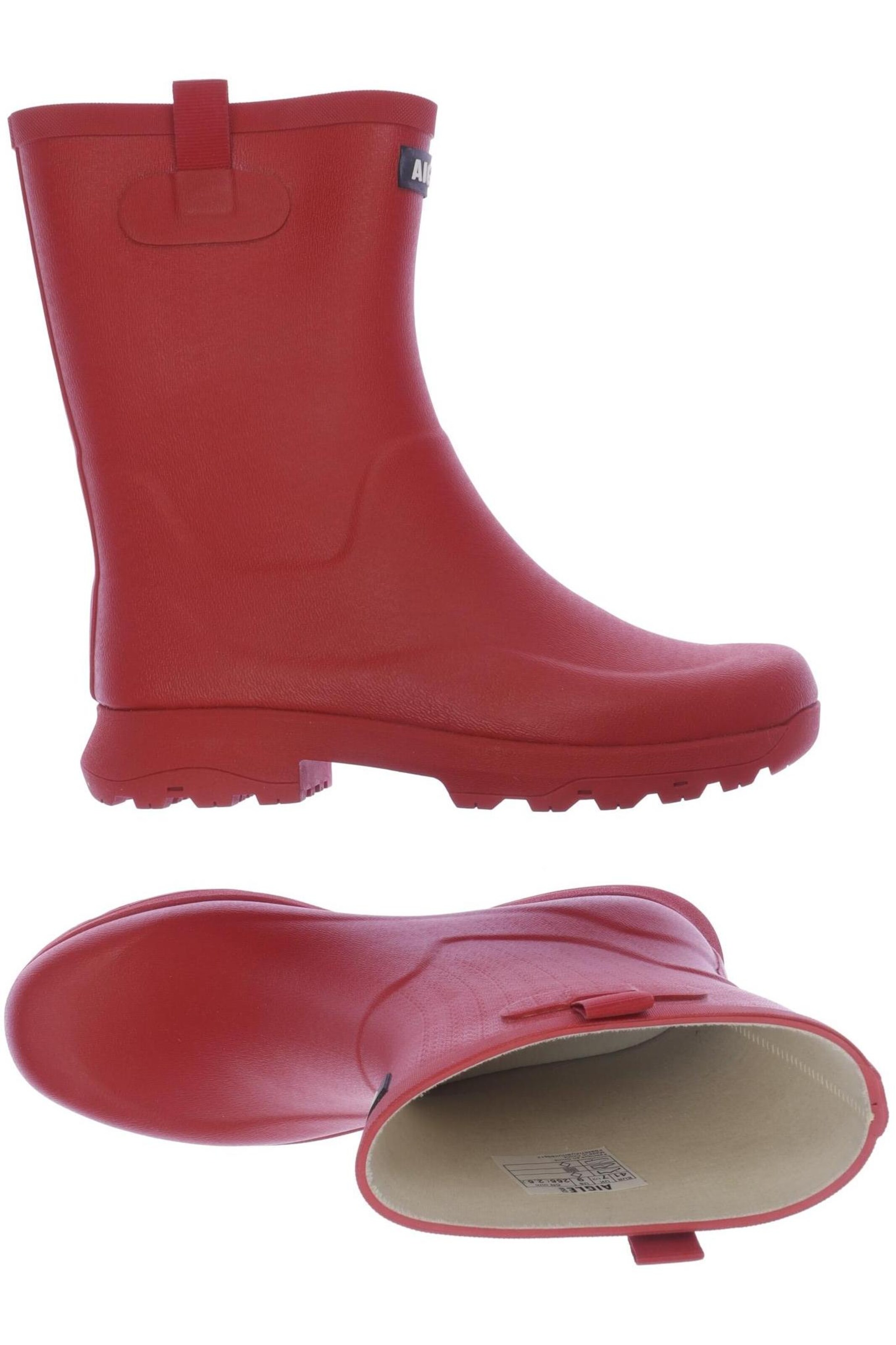 AIGLE Dress Boots in 41 in Red: front