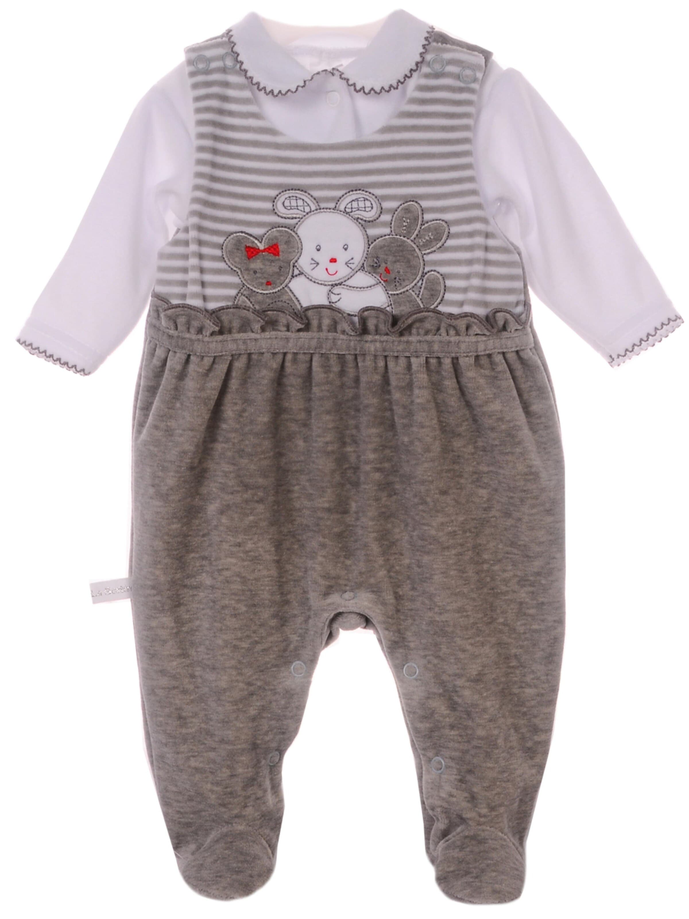 La Bortini Set‌‌‌‌‌ in Grau: Vorderseite