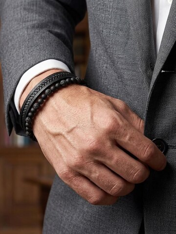 UNIQAL Armband 'FANCY' in Zwart
