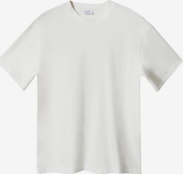 MANGO MAN T-shirt 'ANOUK' i beige: framsida