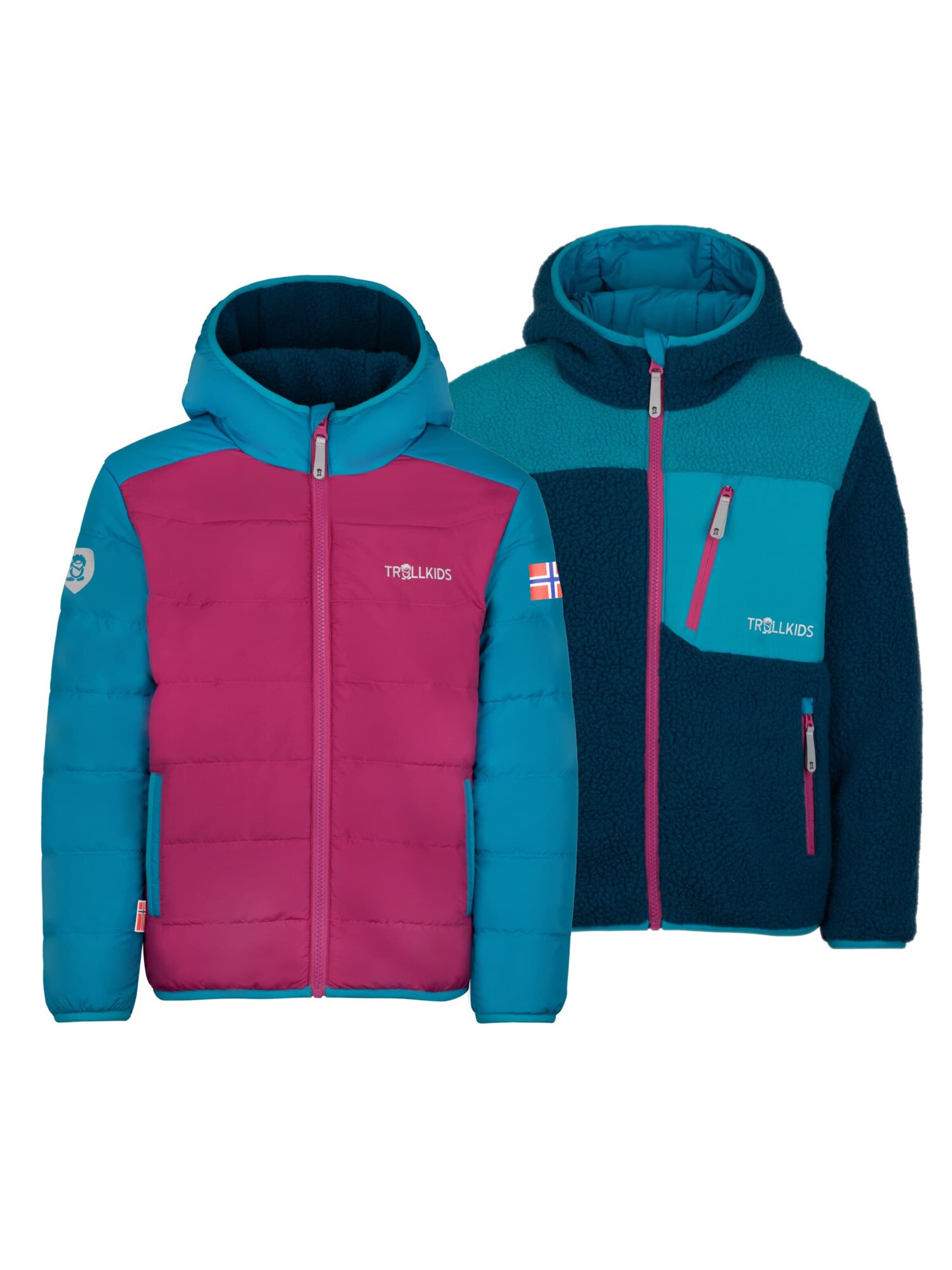 TROLLKIDS Outdoor jacket in Purple: front
