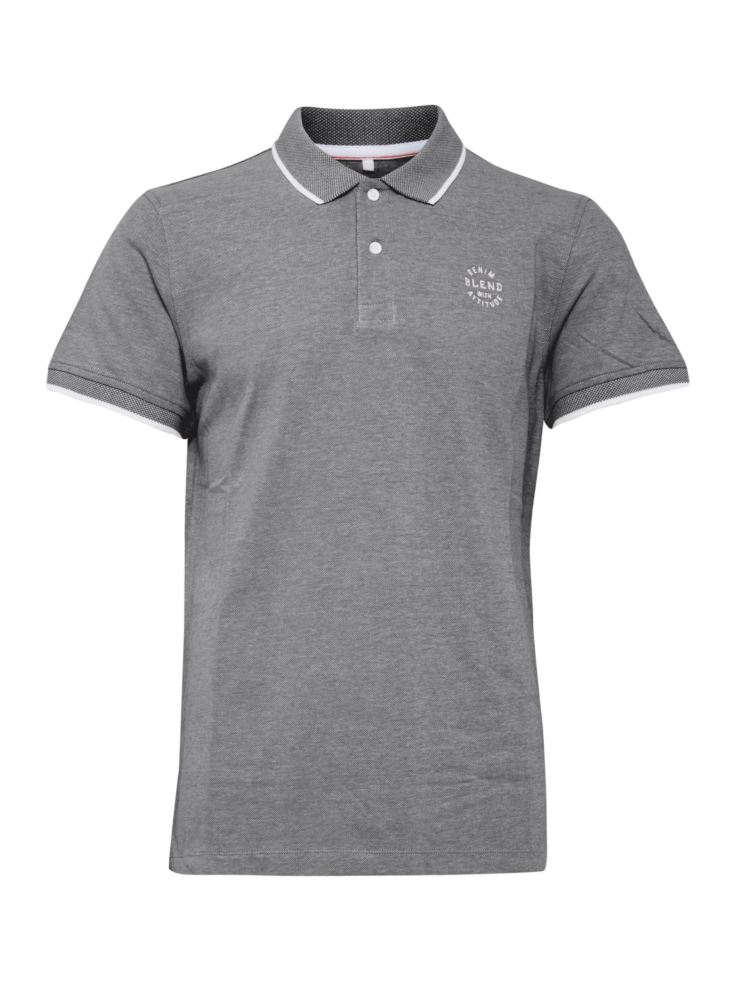 BLEND Shirt 'Nate' in Grey: front