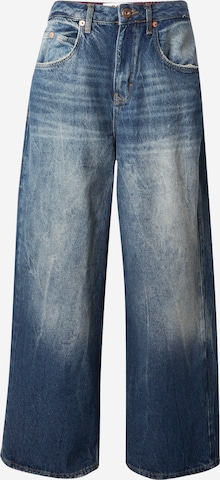 Wide leg Jeans 'Jaya' de la BDG Urban Outfitters pe albastru: față