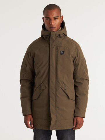 Parka d’hiver 'Return' CHASIN' en marron : devant
