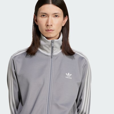 ADIDAS ORIGINALS Sweat jacket 'Adicolor Classics Beckenbauer' in Grey, Item view