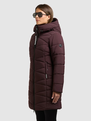 khujo Winterjas in Rood: zijkant