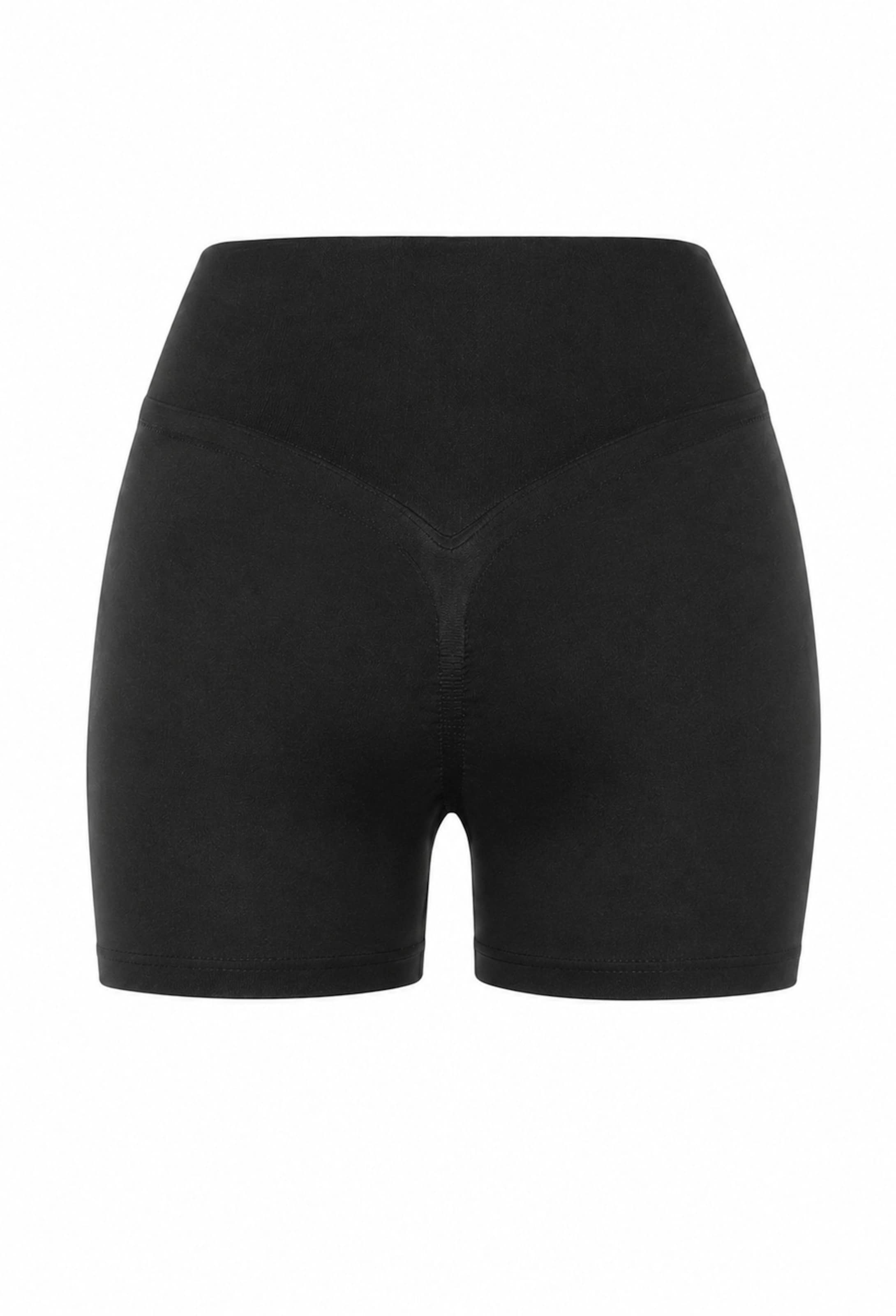 camano Skinny Workout Pants in Black: front