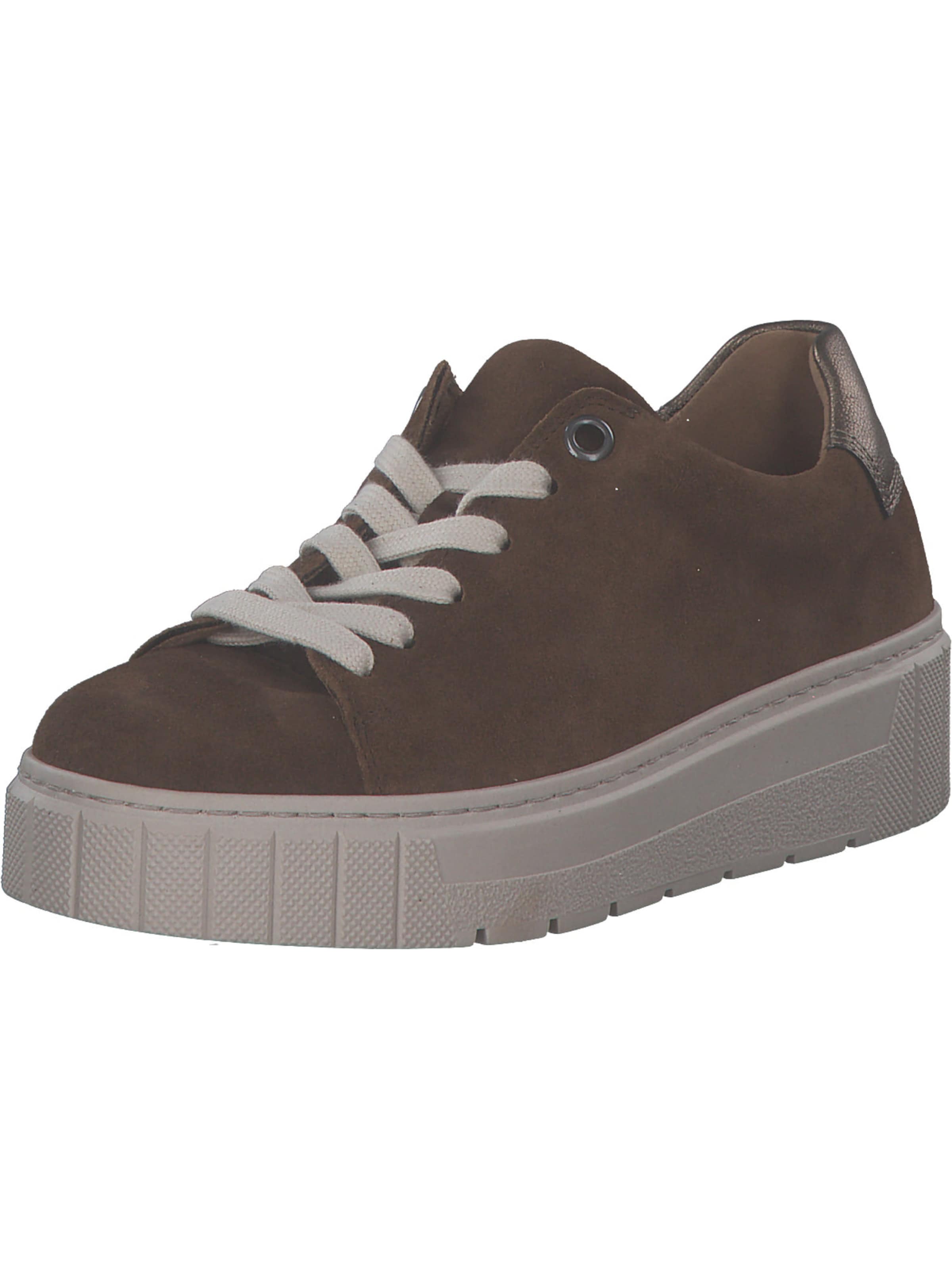 GABOR Platform trainers '76.410' in Brown: front