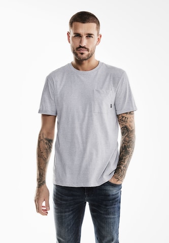 Street One MEN T-Shirt in Weiß: Vorderseite
