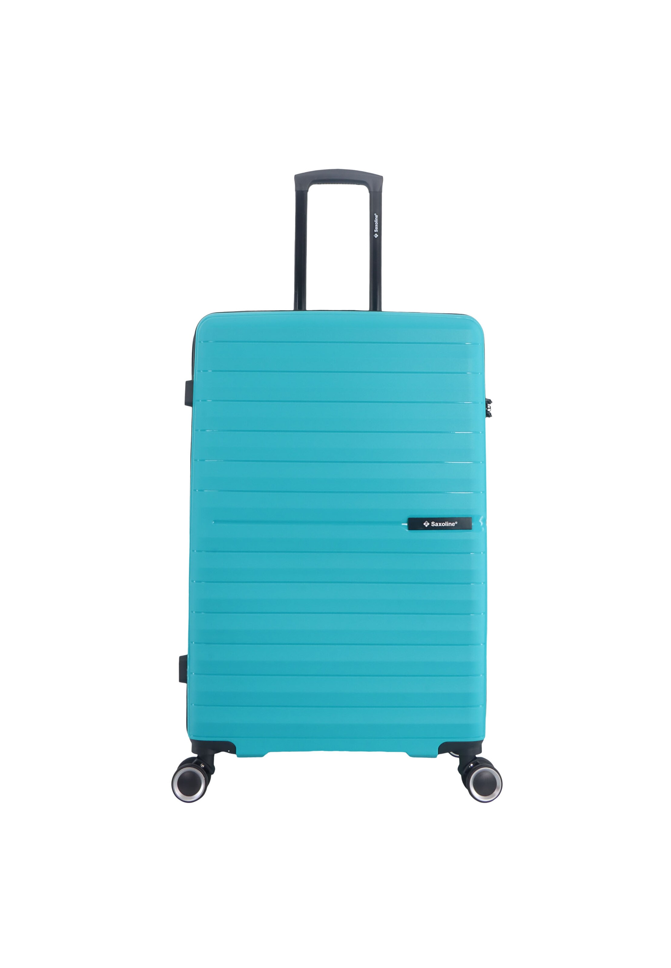 Saxoline Suitcase 'Fiesta Large' in Blue: front