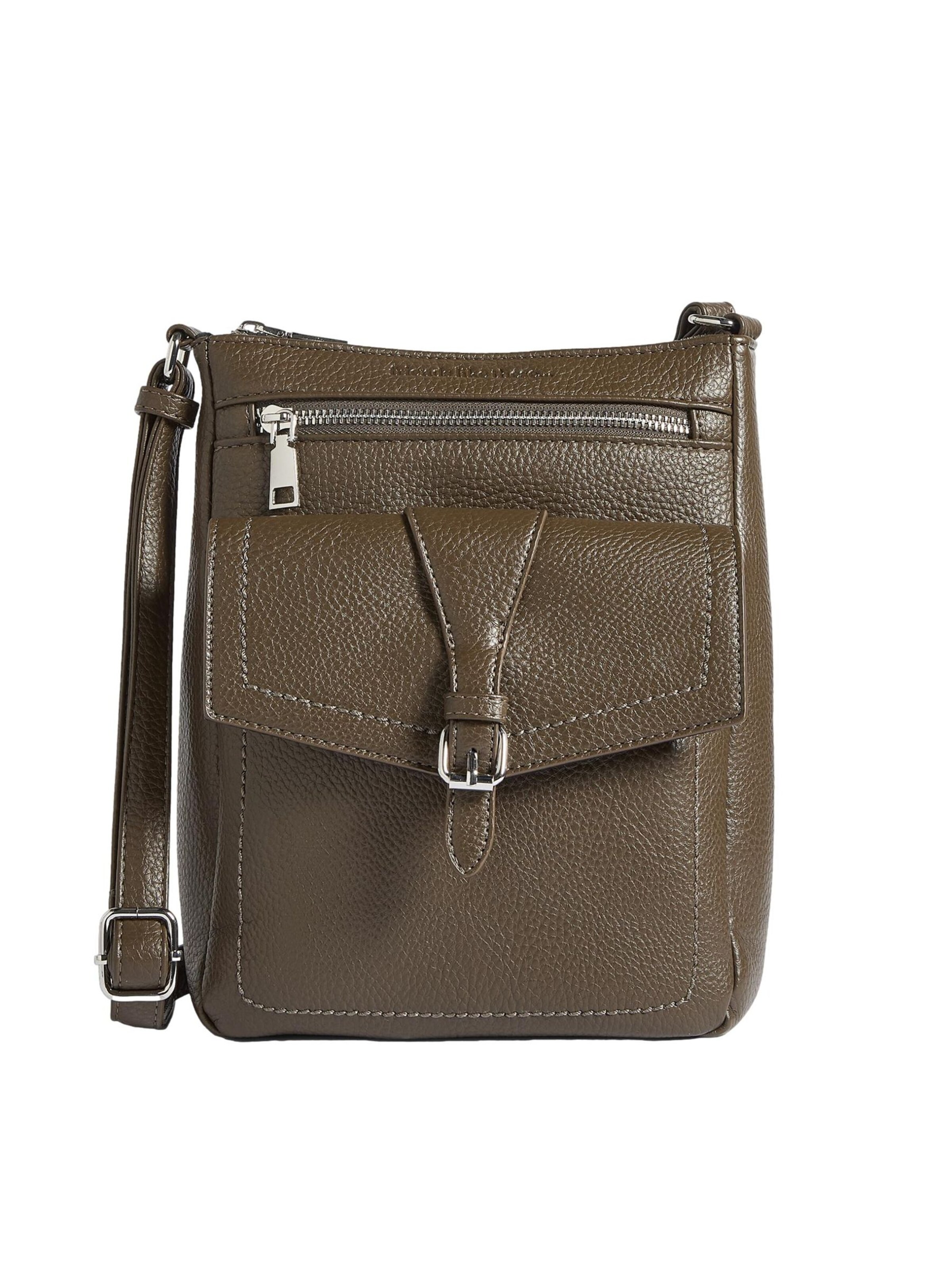 Friends Like These Чанта с презрамки в зелено: отпред