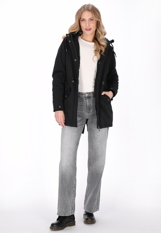 DreiMaster Vintage Tussenparka in Zwart