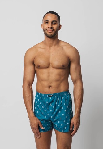SNOCKS Boxer shorts in Green: front