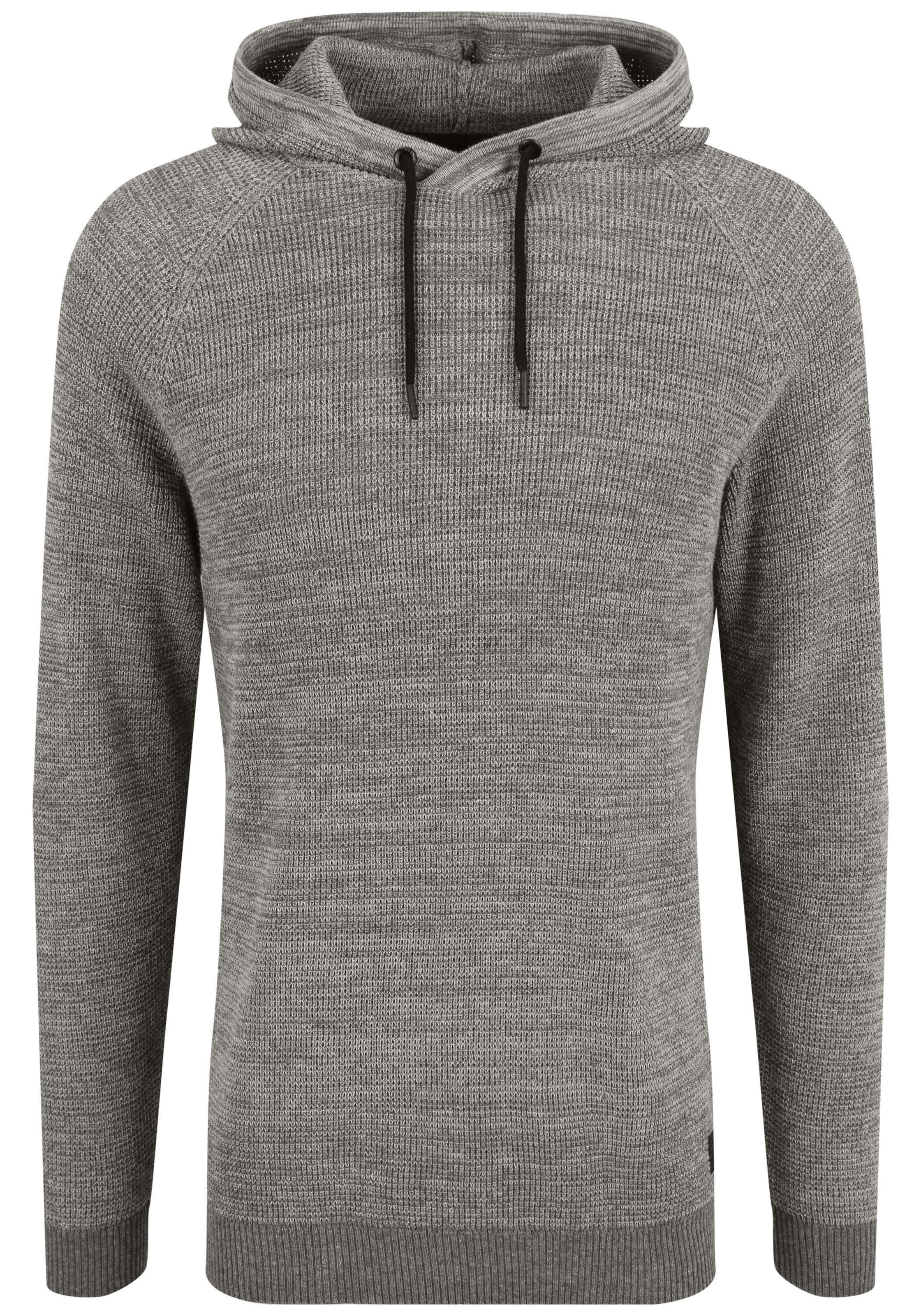 Pull-over 'Comala' BLEND en gris : devant