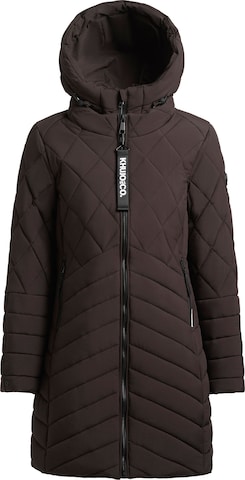 khujo Wintermantel ' IVANA ' in Braun: Vorderseite