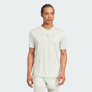 T-Shirt fonctionnel 'HIIT Airchill Workout' ADIDAS PERFORMANCE en vert : devant