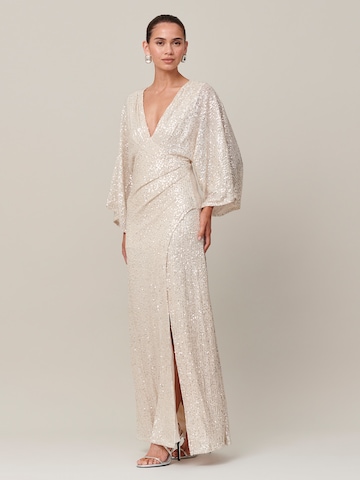 Sável - Vestido de noche 'Catania' en beige