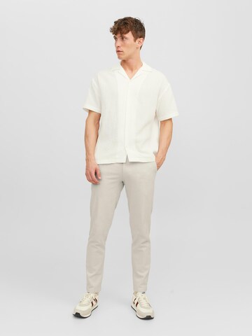 JACK & JONES - regular Pantalón chino 'Stace' en beige