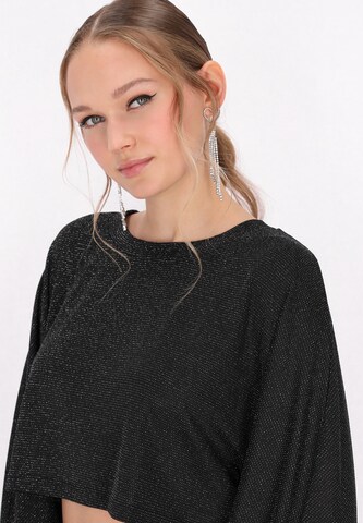 myMo at night Blouse in Schwarz