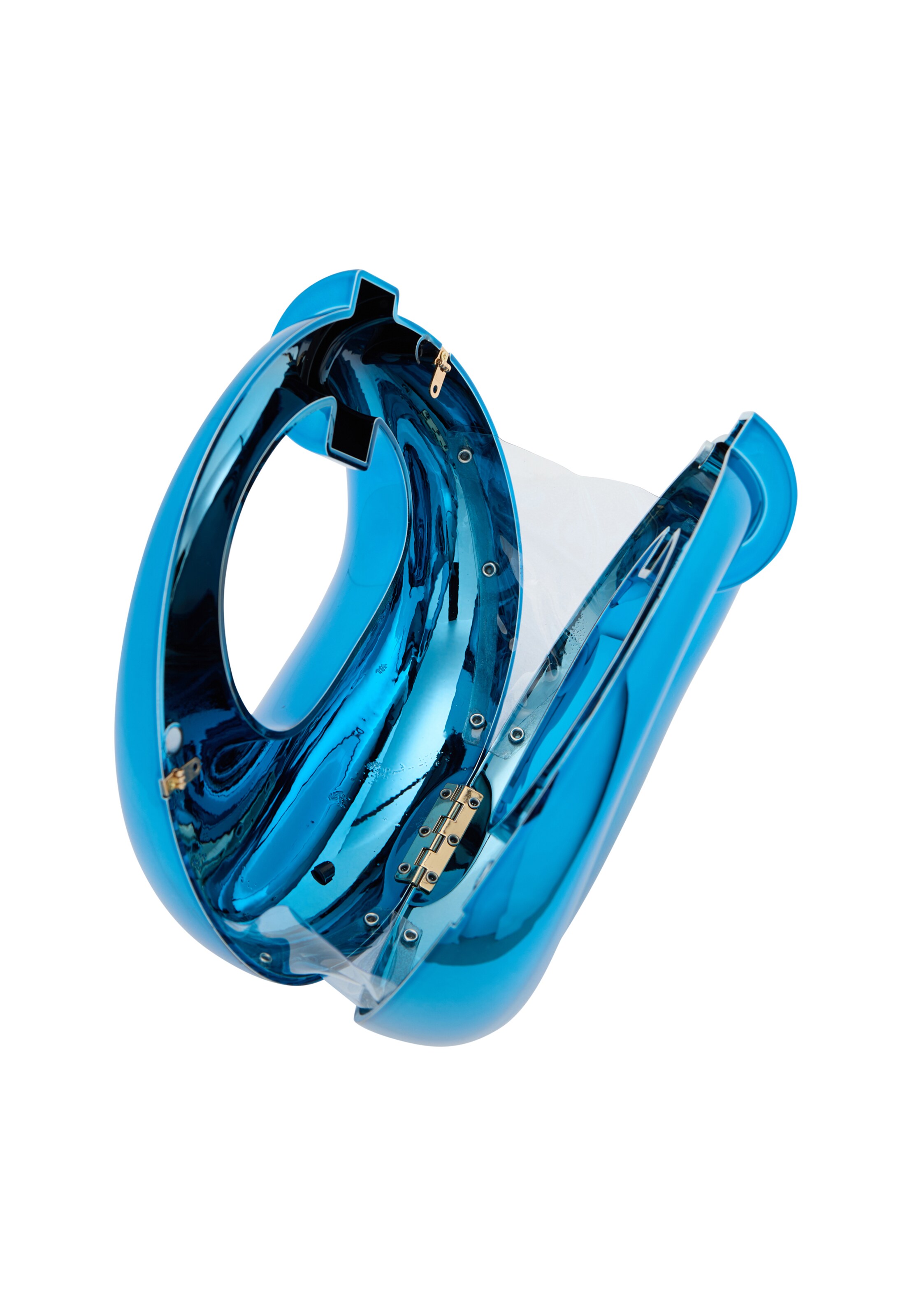 myMo at night Listová kabelka - Modrá