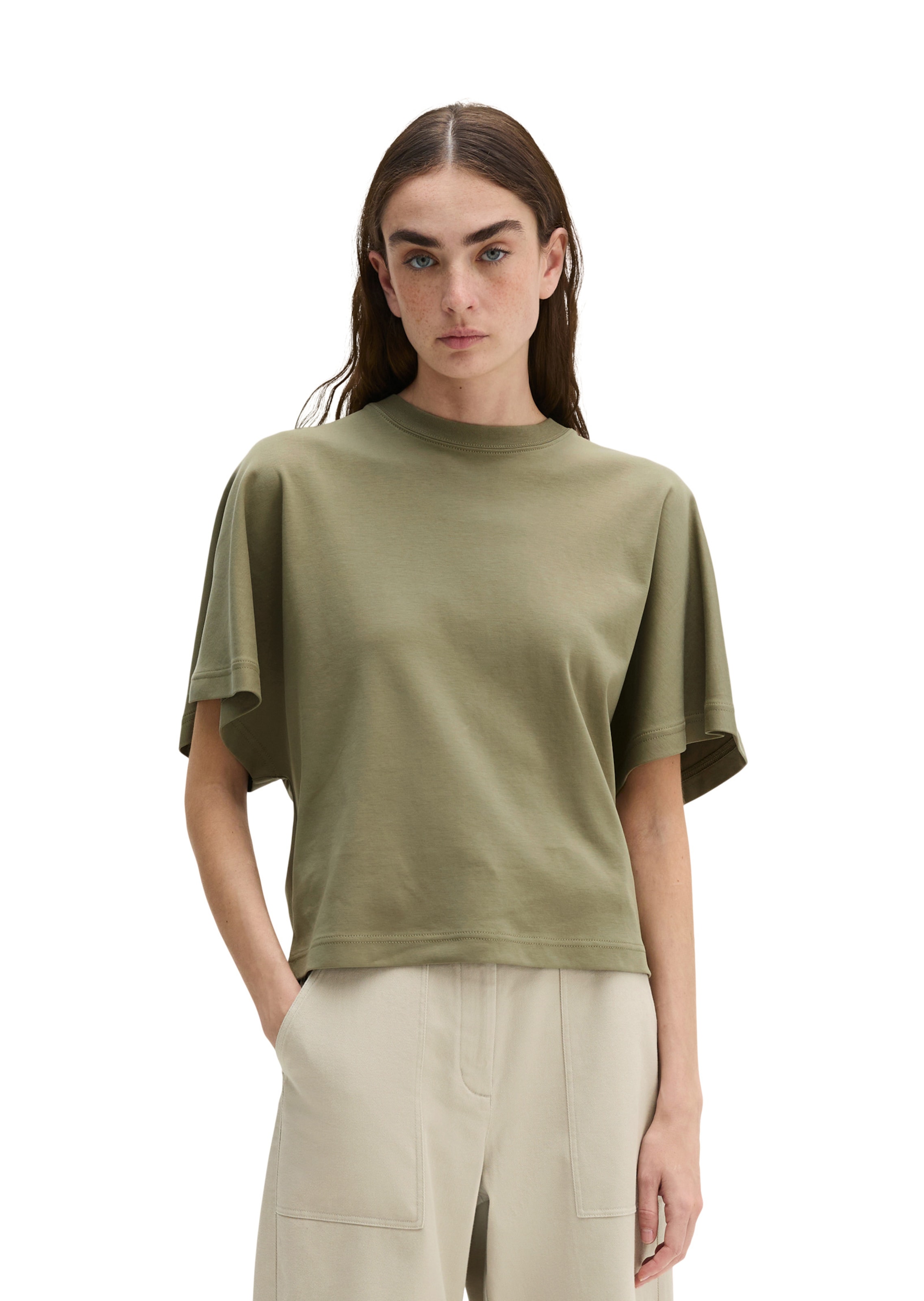 Marc O'Polo Shirt in Beige: Vorderseite