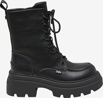 BUFFALOGležnjače na vezanje 'Zaven' - crna boja: prednji dio