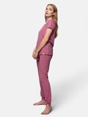 greenjama Pajama Shirt 'Single Jersey' in Purple