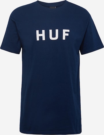 HUF Tričko – modrá: přední strana