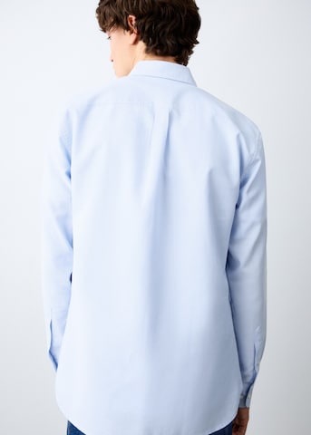 MANGO TEEN Regular Fit Hemd in Blau