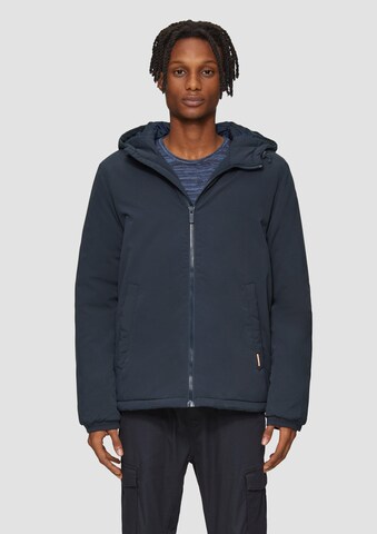 QS Between-season jacket in Blue: front