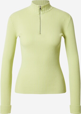 Pullover 'ALISON' di EDITED in giallo: frontale