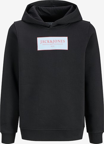Jack & Jones Junior Sweatshirt 'JORGREENE' in Schwarz: Vorderseite