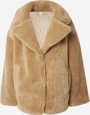 Manteau d’hiver TOPSHOP en beige : devant