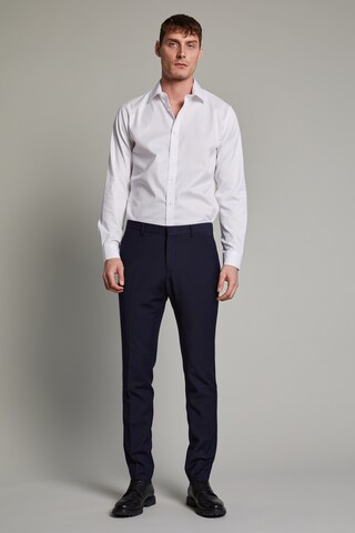 Coupe slim Pantalon 'Vincent' Matinique en bleu