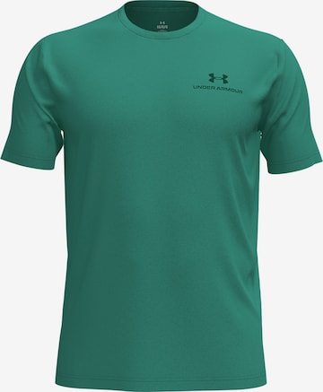 UNDER ARMOUR Functioneel shirt in Groen: voorkant