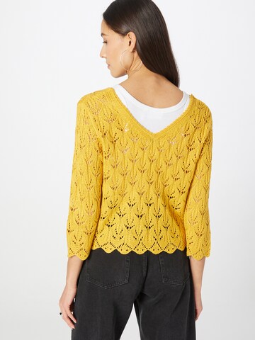 JDY Sweater 'SUN' in Yellow