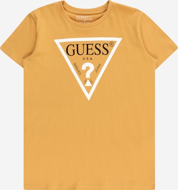 GUESS Shirt in Yellow: front