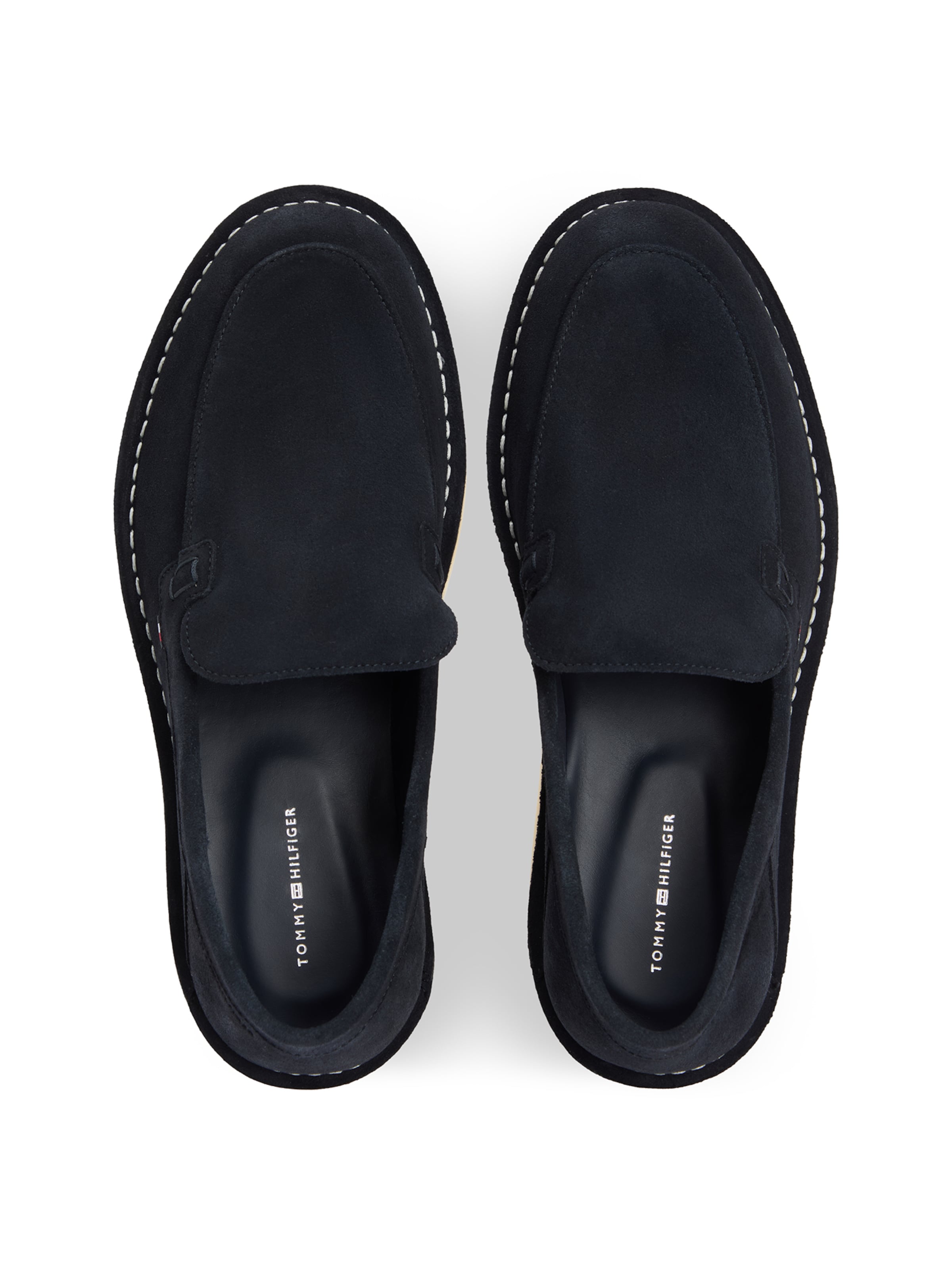 TOMMY HILFIGER Slipper in Blau