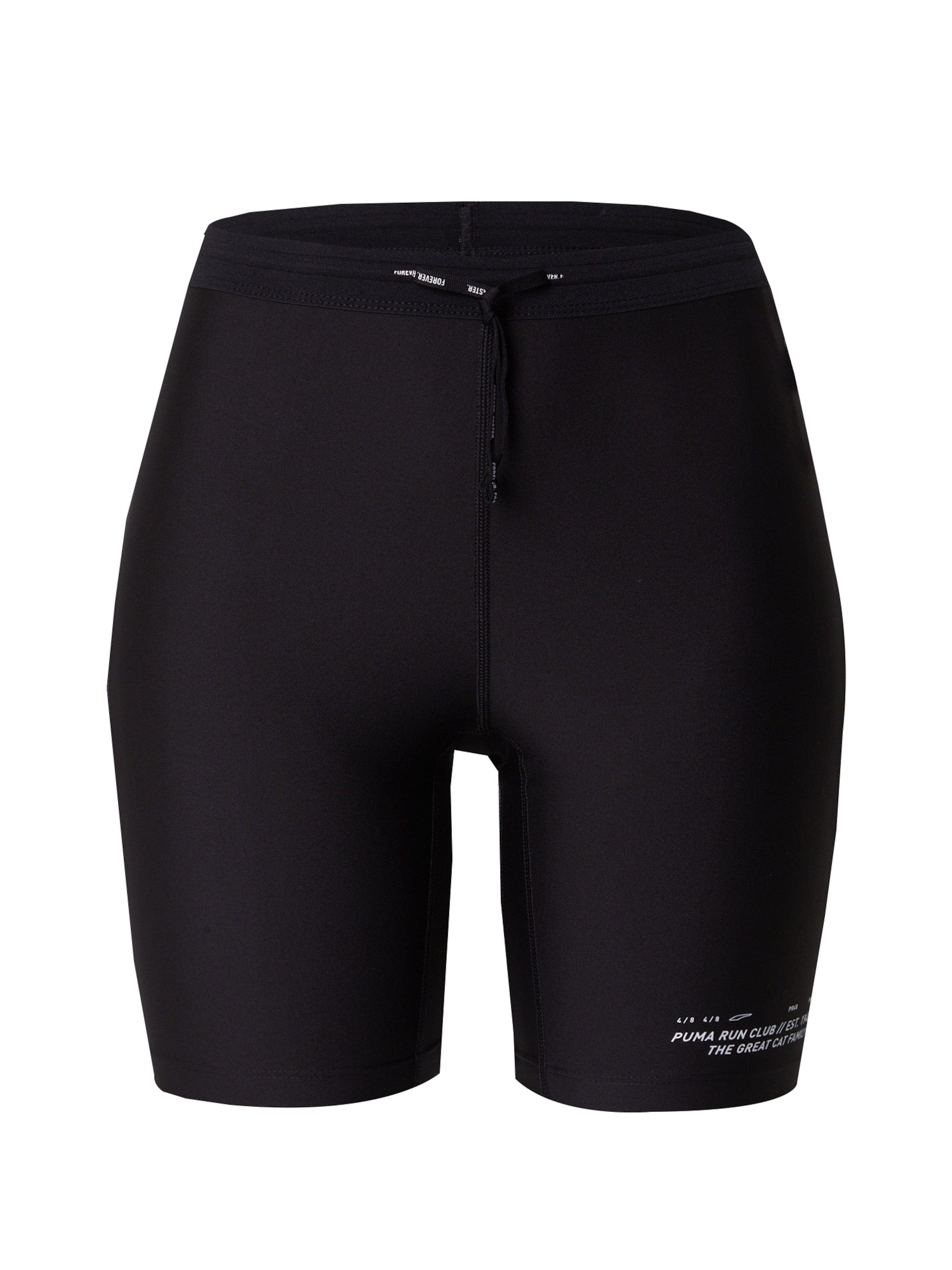 PUMA Skinny Παντελόνι φόρμας &#x27;Run Club&#x27; σε μαύρο: μπροστά