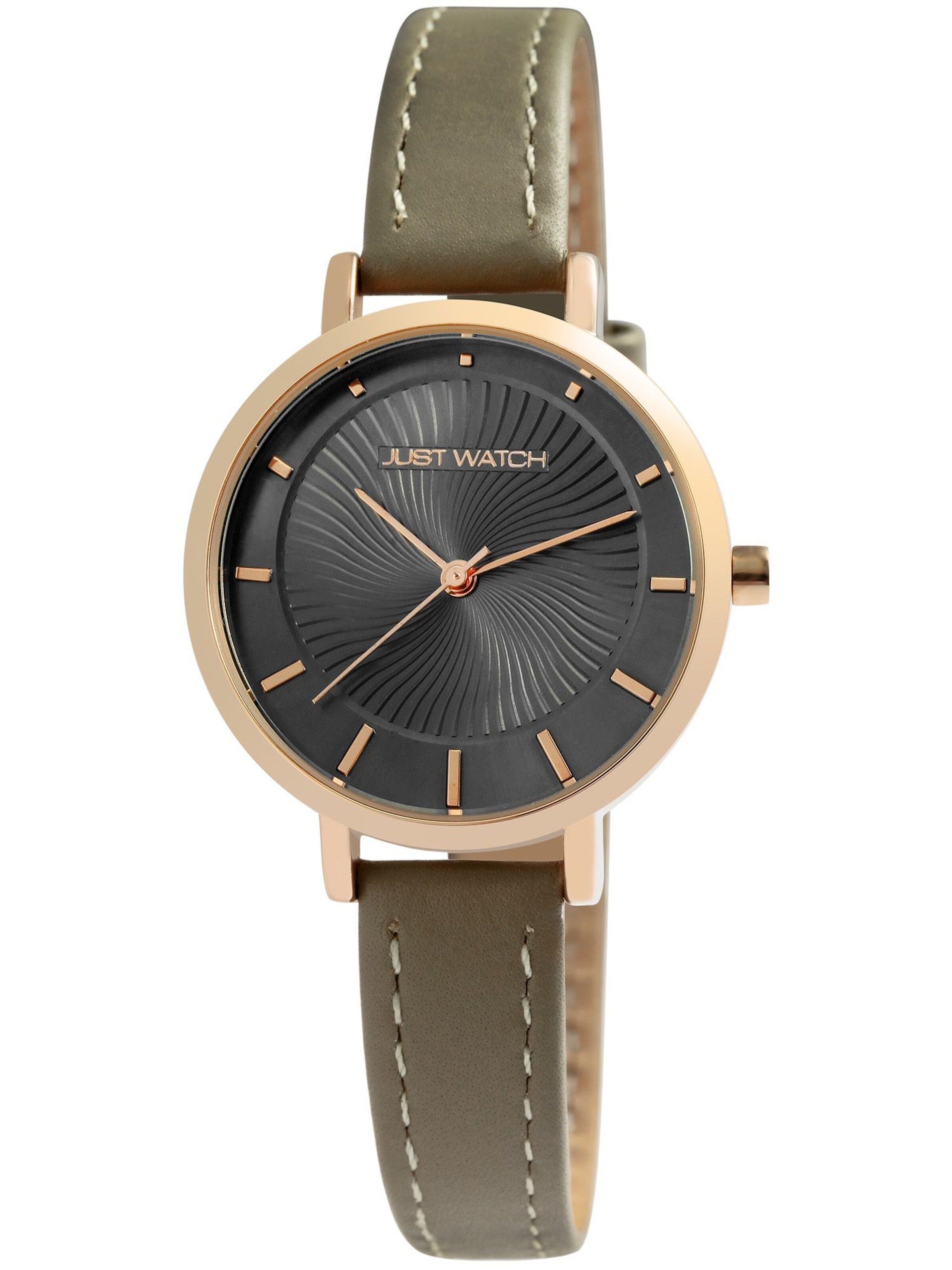 Just Watch Analog Watch 'Skylar' in Grey: front
